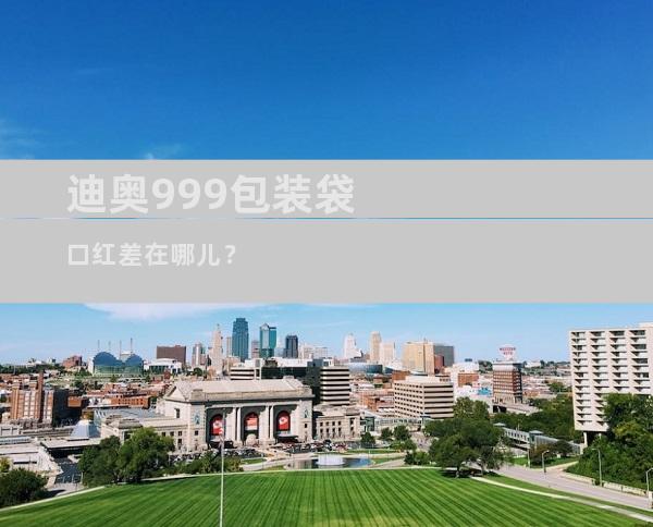 迪奥999包装袋口红差在哪儿？