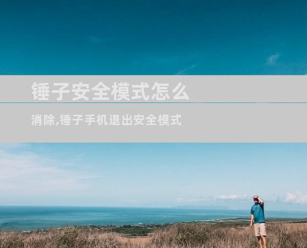 锤子安全模式怎么消除,锤子手机退出安全模式